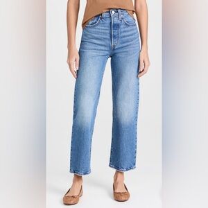 Levi's Ribcage Ankle Straight, Dance Around, 28